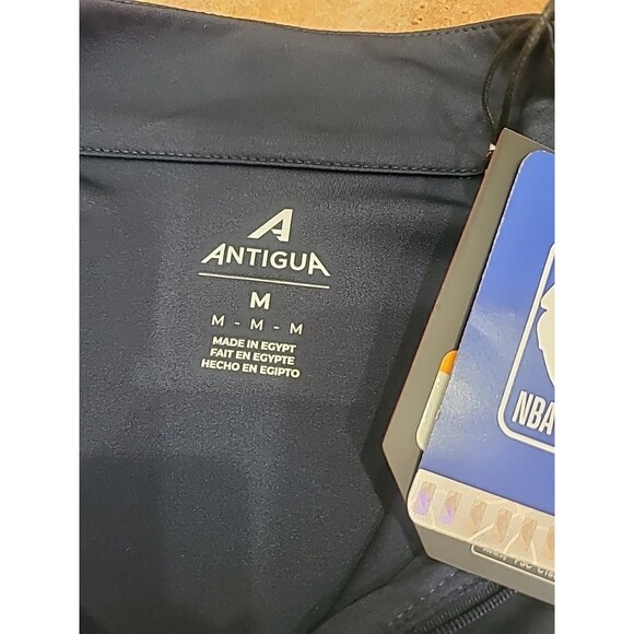 NWT Philadelphia 76ers Antigua 1/4-Zip Pullover Mens MED Sixers NBA Activewear - Picture 3 of 5